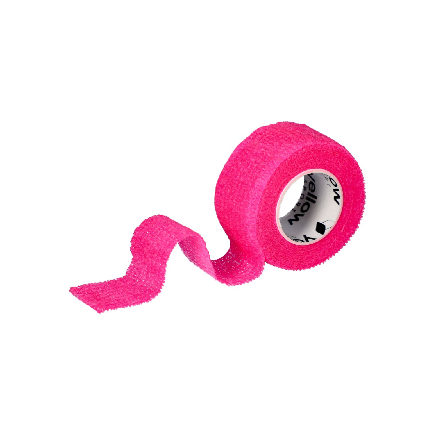 Bandaż kohezyjny yellowBAND 2,5cm x 4,5m typu flex różowy Bandaż kohezyjny yellowBAND 2,5cm x 4,5m typu flex różowy