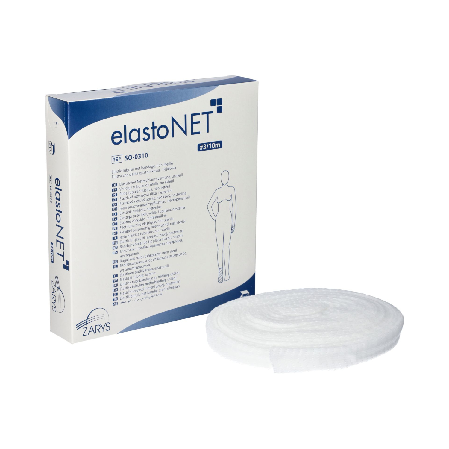 Siatka opatrunkowa elastoNET na 10m nr 3 Siatka opatrunkowa elastoNET na 10m nr 3