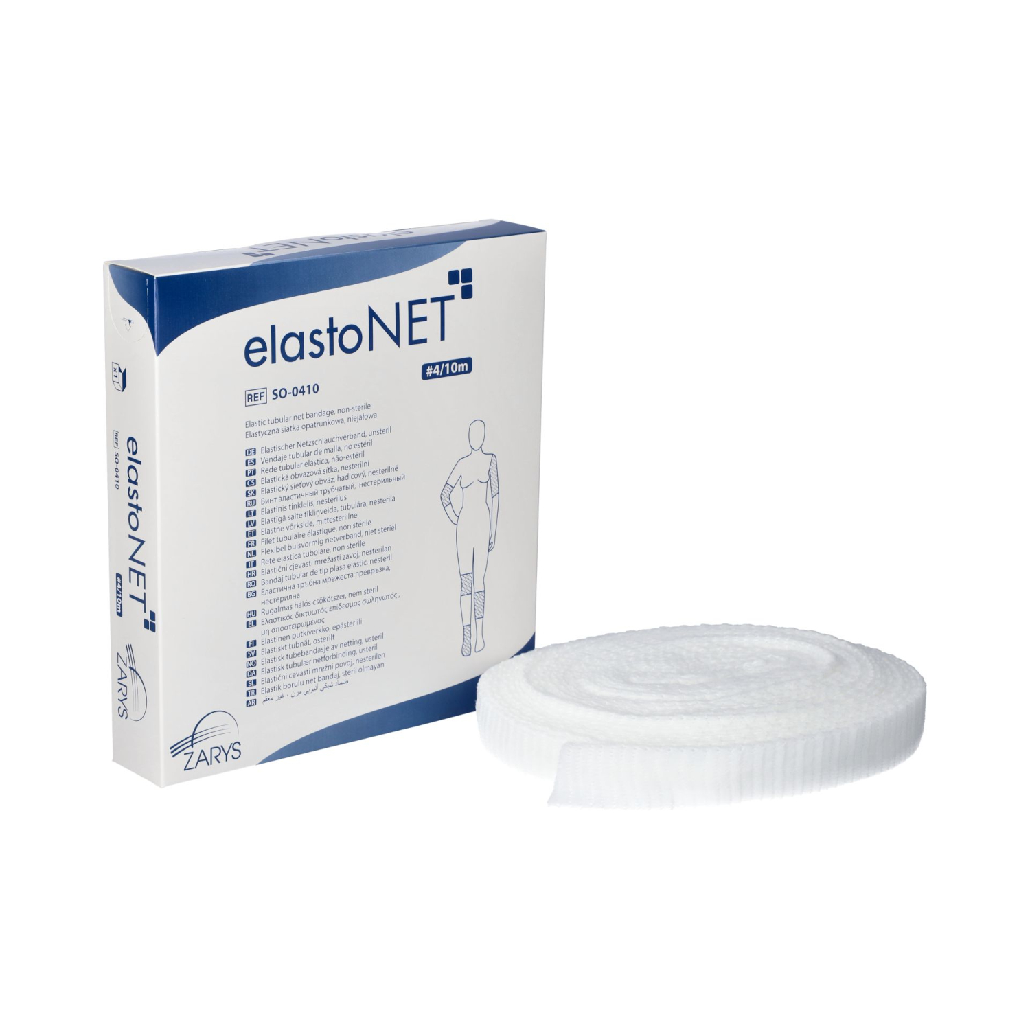 Siatka opatrunkowa elastoNET na 10m nr 4 Siatka opatrunkowa elastoNET na 10m nr 4