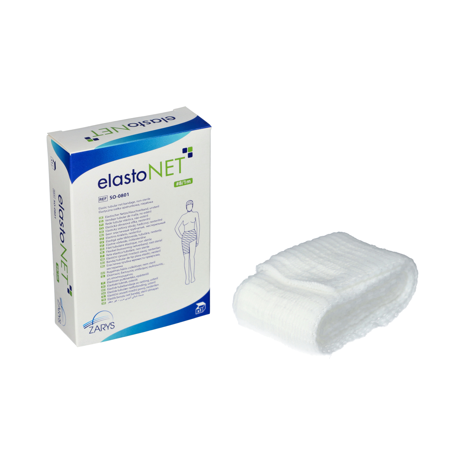 Siatka opatrunkowa elastoNET na 1m nr 8 Siatka opatrunkowa elastoNET na 1m nr 8