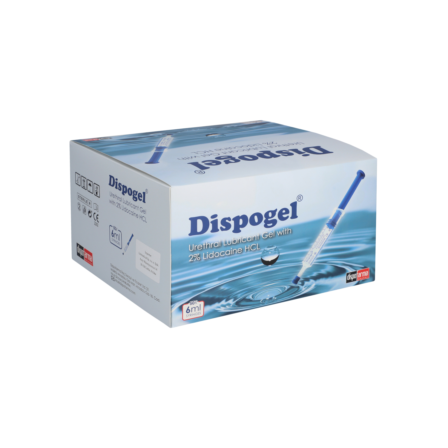 Dispogel Żel do cewnikowania Dispogel Żel do cewnikowania
