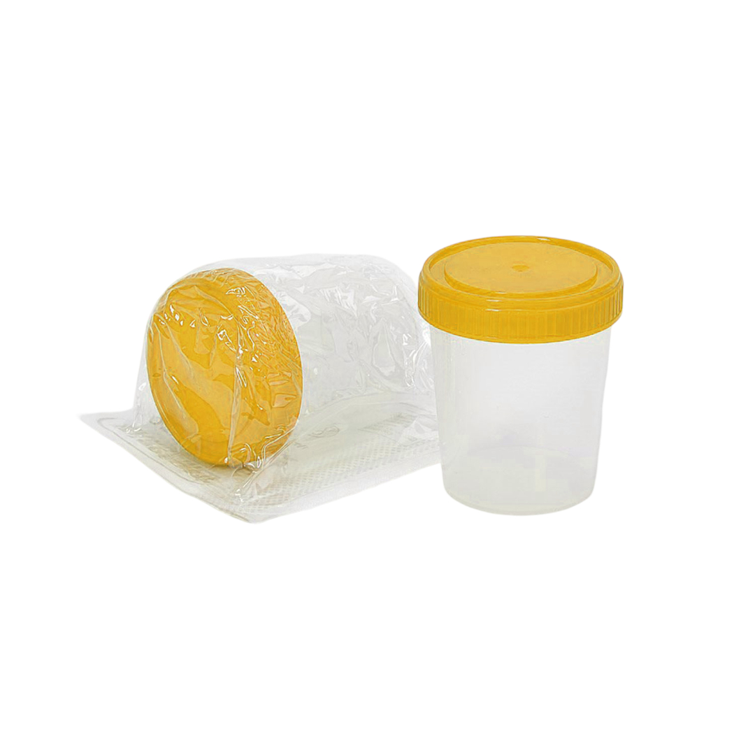 Pojemnik kubek na mocz 100ml jałowy i niejałowy